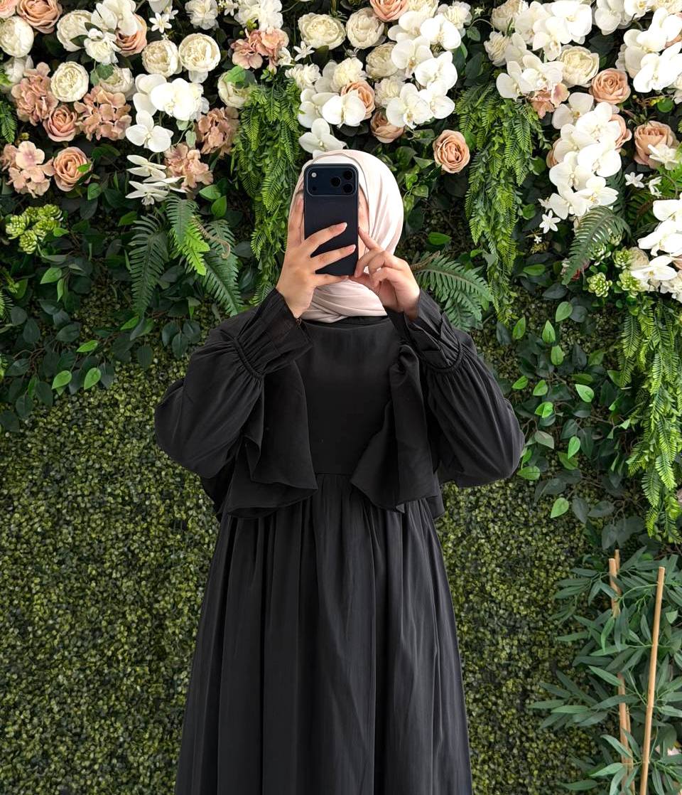 Şifon Harmosa Elbise 9287 - Moda Fatma
