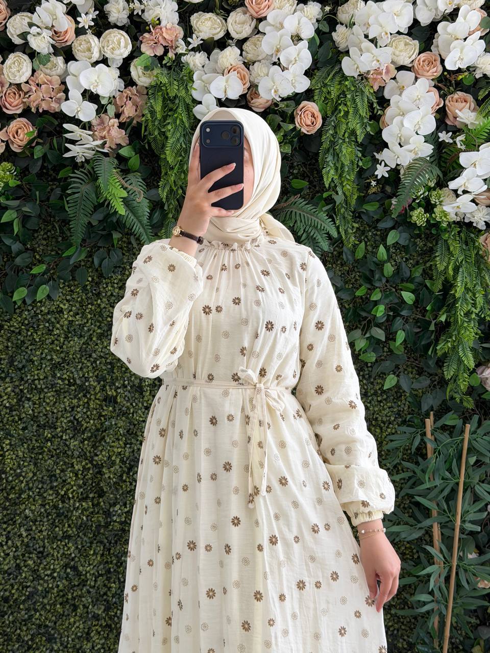 Harmosa astarlı Elbise 9282 - Moda Fatma
