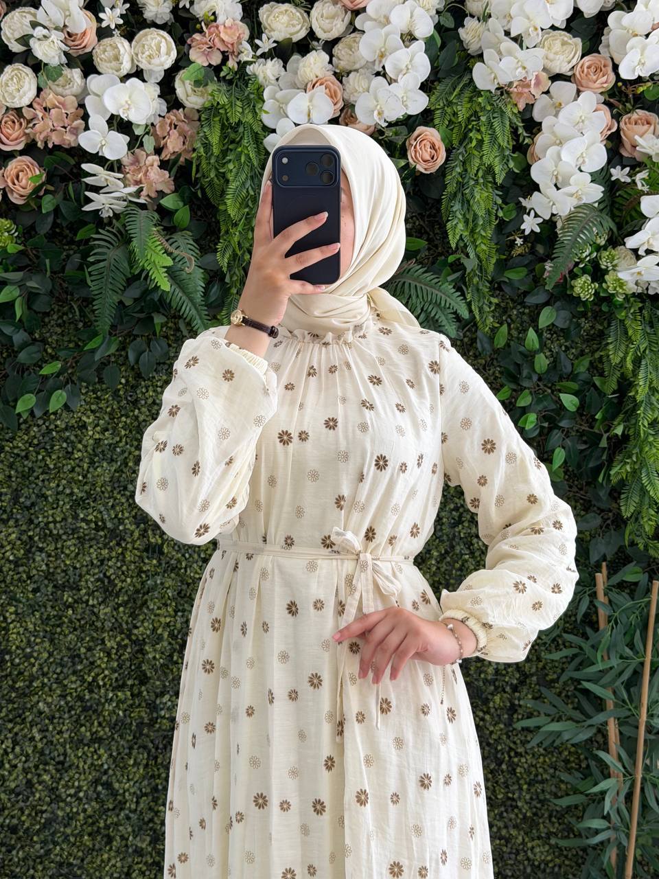 Harmosa astarlı Elbise 9282 - Moda Fatma