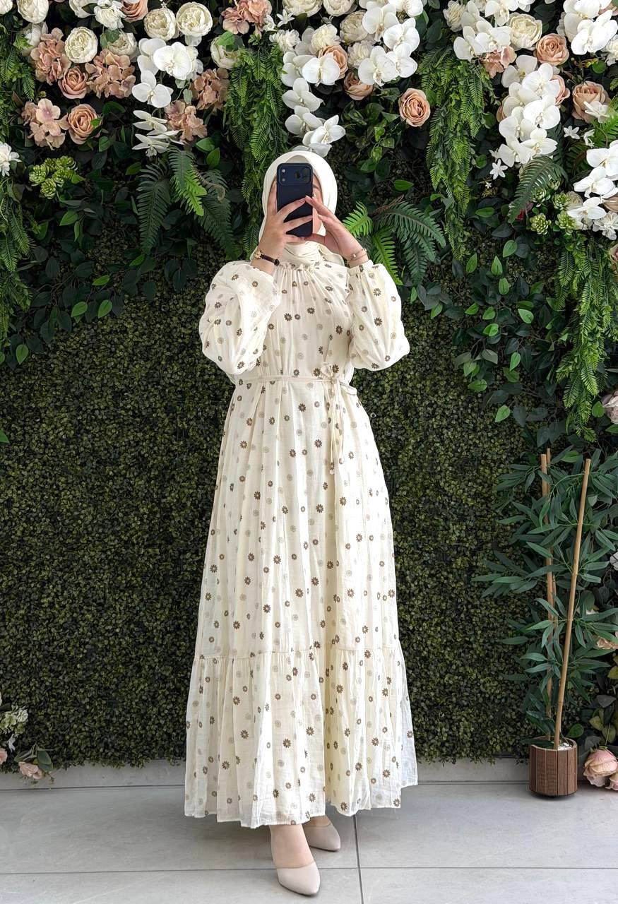 Harmosa astarlı Elbise 9282 - Moda Fatma