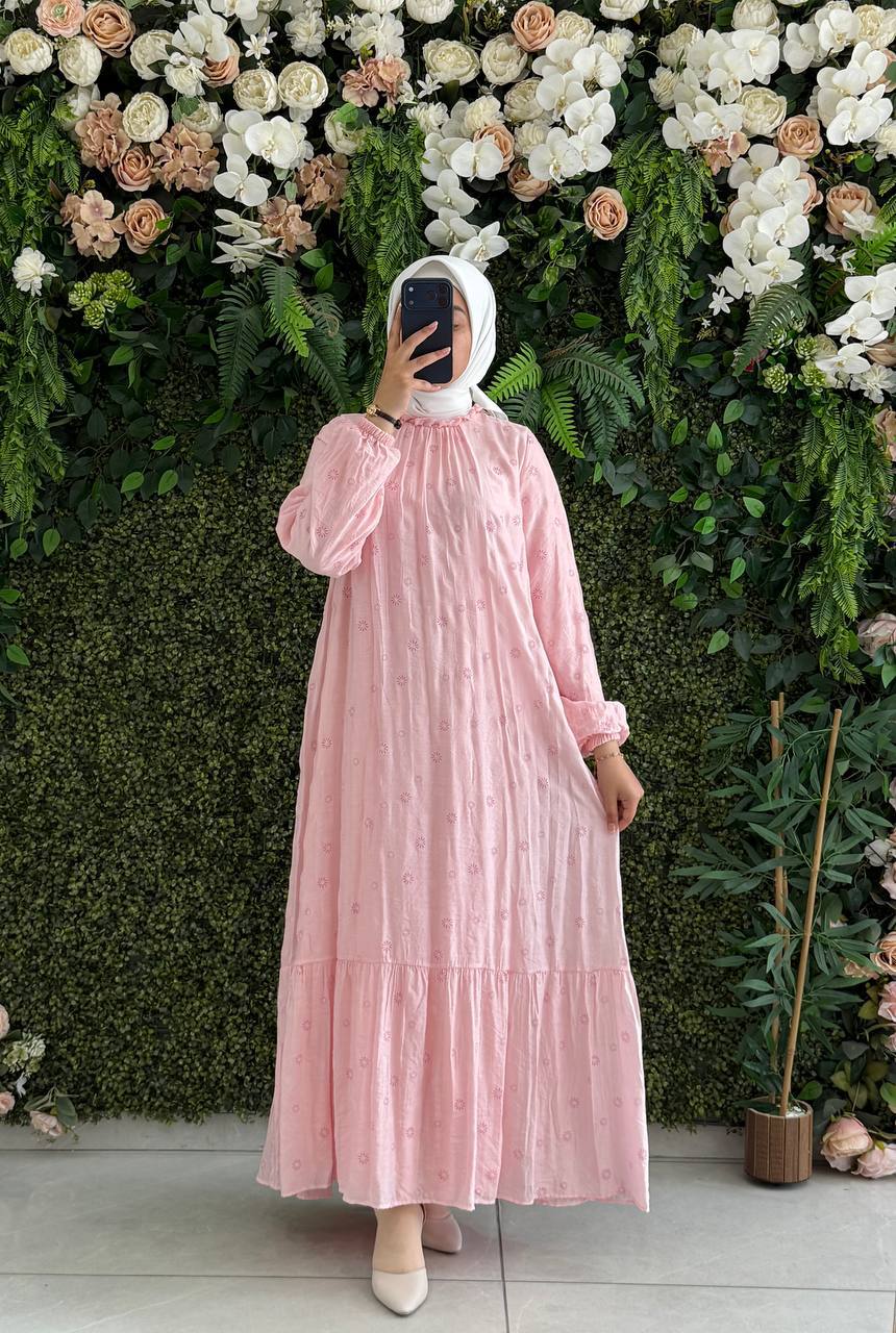 Harmosa astarlı Elbise 9282 - Moda Fatma