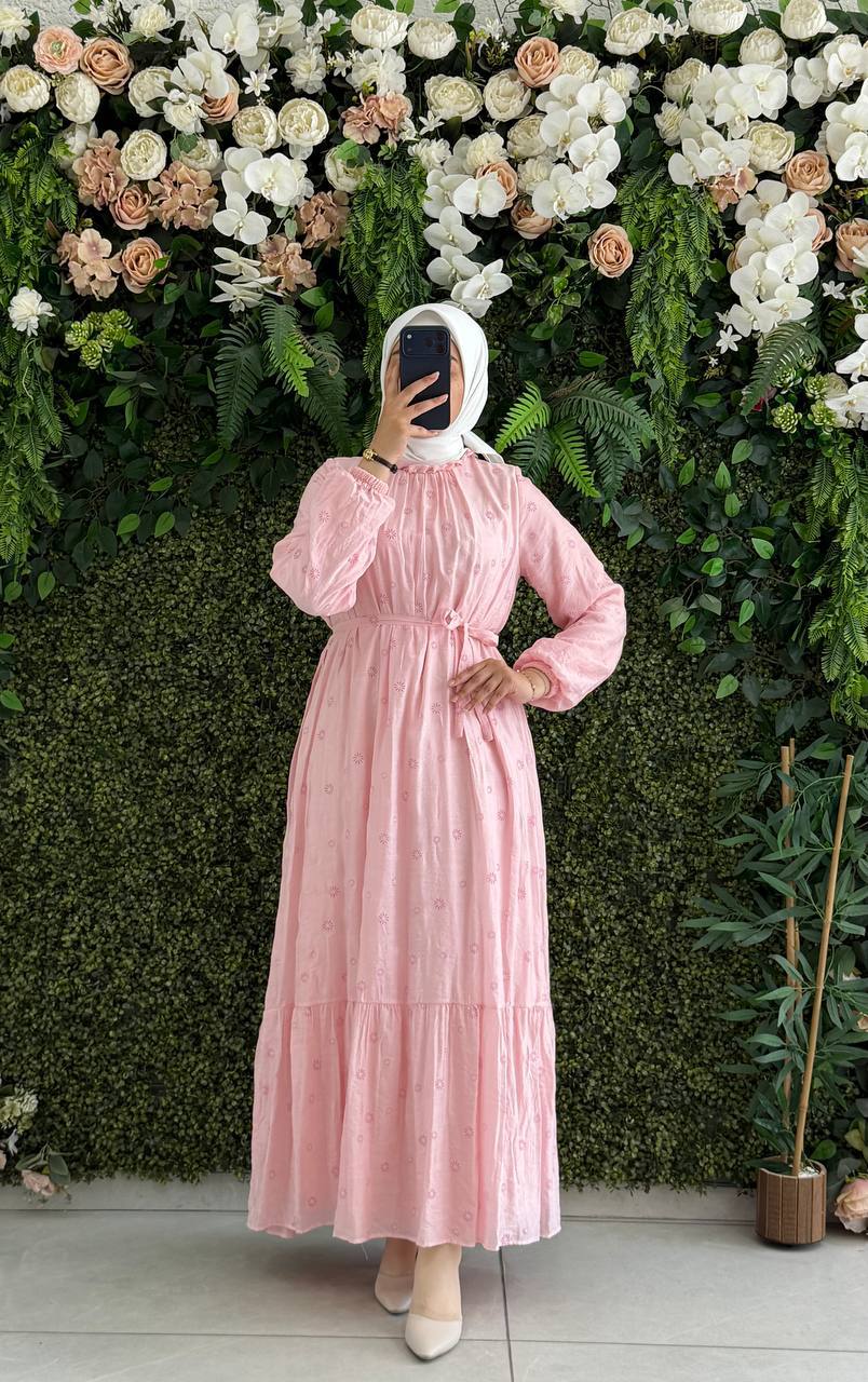 Harmosa astarlı Elbise 9282 - Moda Fatma
