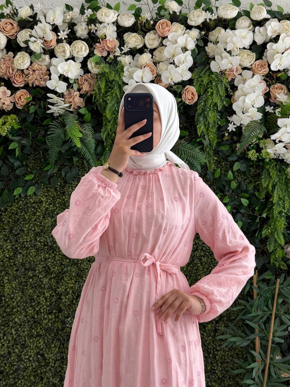 Harmosa astarlı Elbise 9282 - Moda Fatma