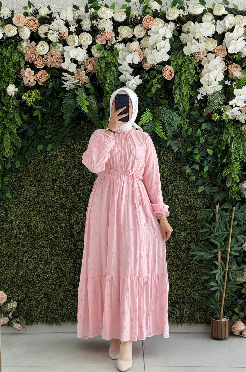 Harmosa astarlı Elbise 9282 - Moda Fatma
