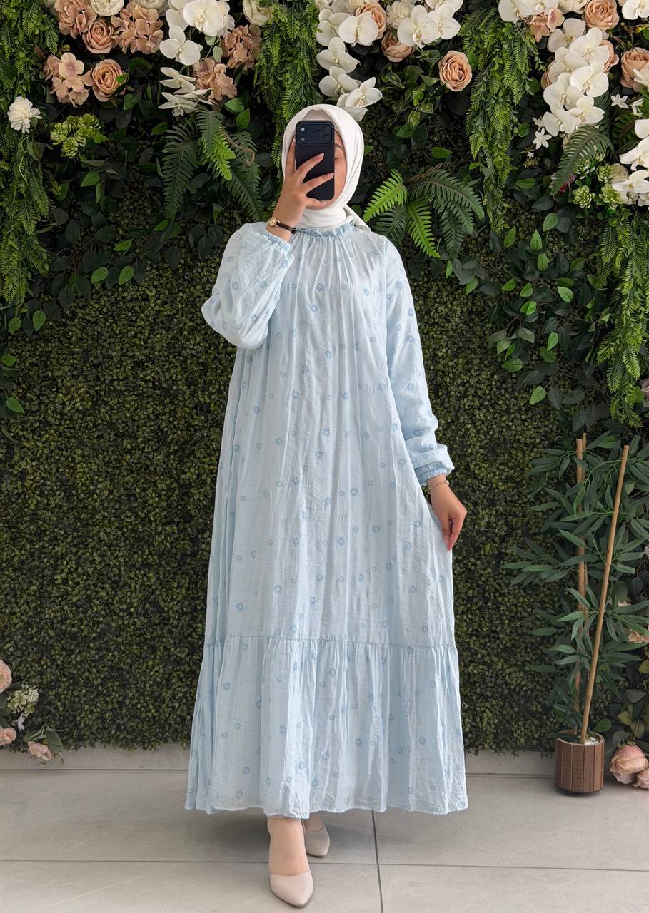 Harmosa astarlı Elbise 9282 - Moda Fatma