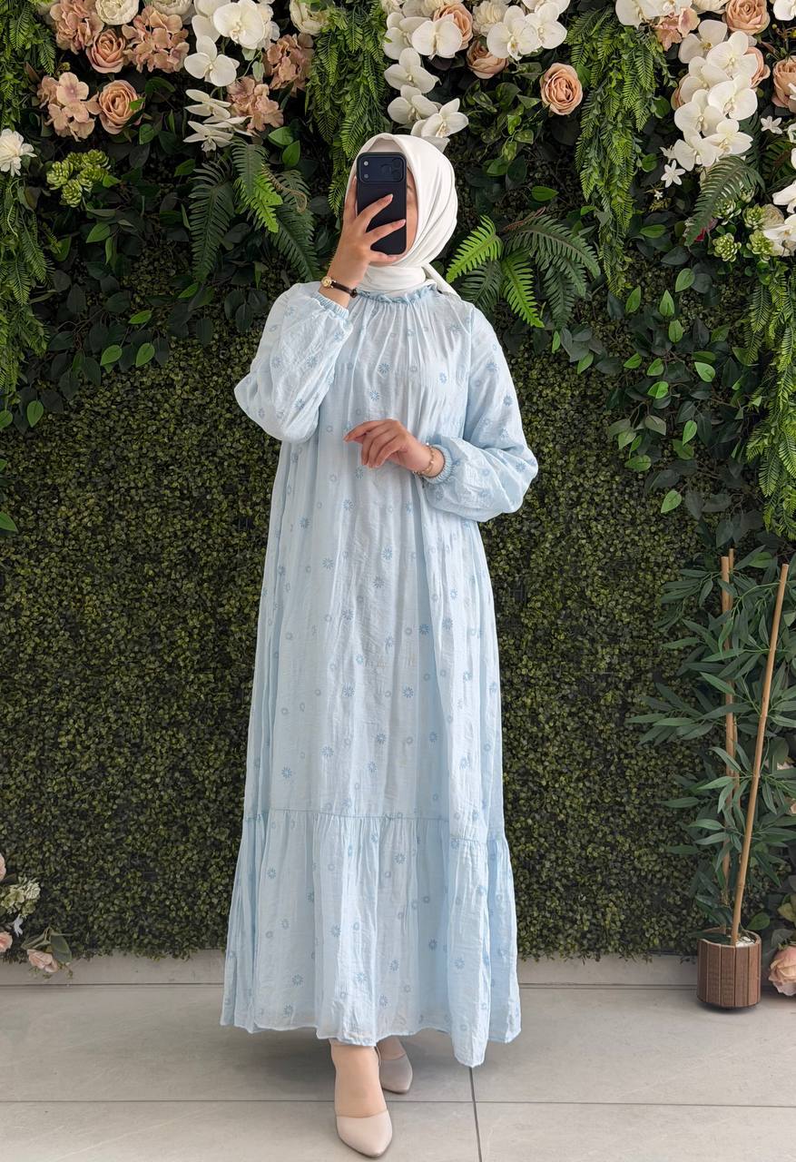 Harmosa astarlı Elbise 9282 - Moda Fatma