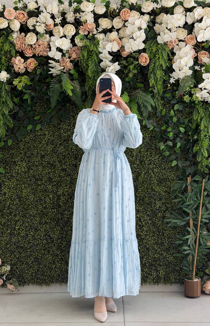Harmosa astarlı Elbise 9282 - Moda Fatma