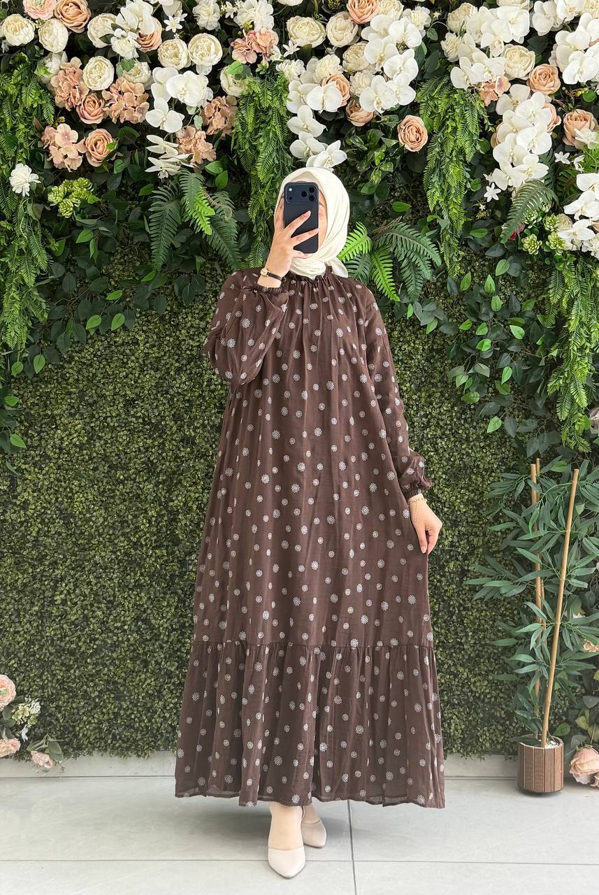 Harmosa astarlı Elbise 9282 - Moda Fatma