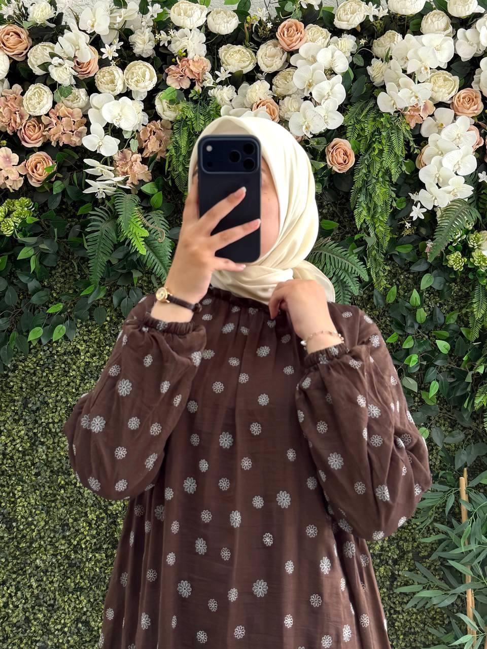 Harmosa astarlı Elbise 9282 - Moda Fatma