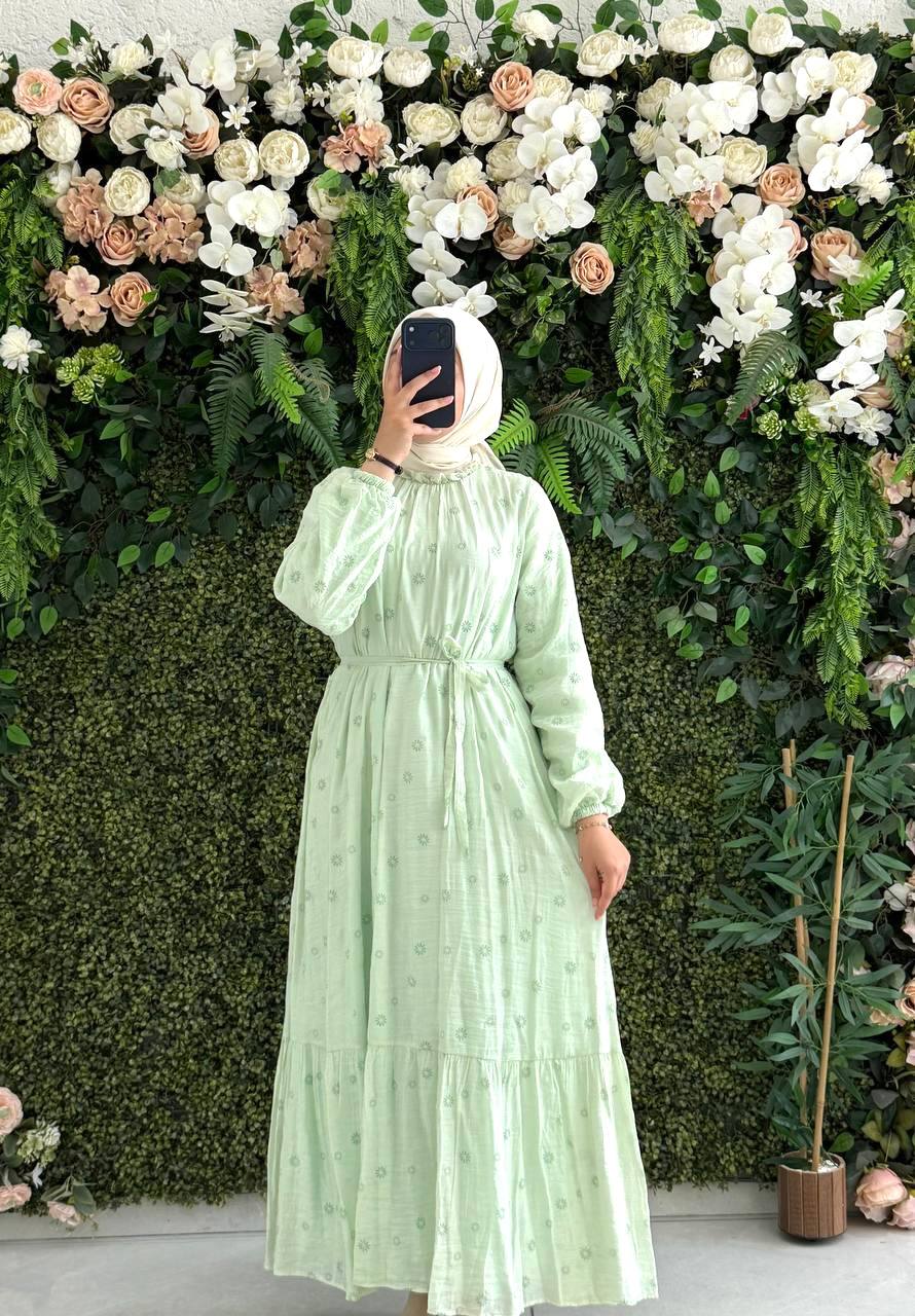 Harmosa astarlı Elbise 9282 - Moda Fatma