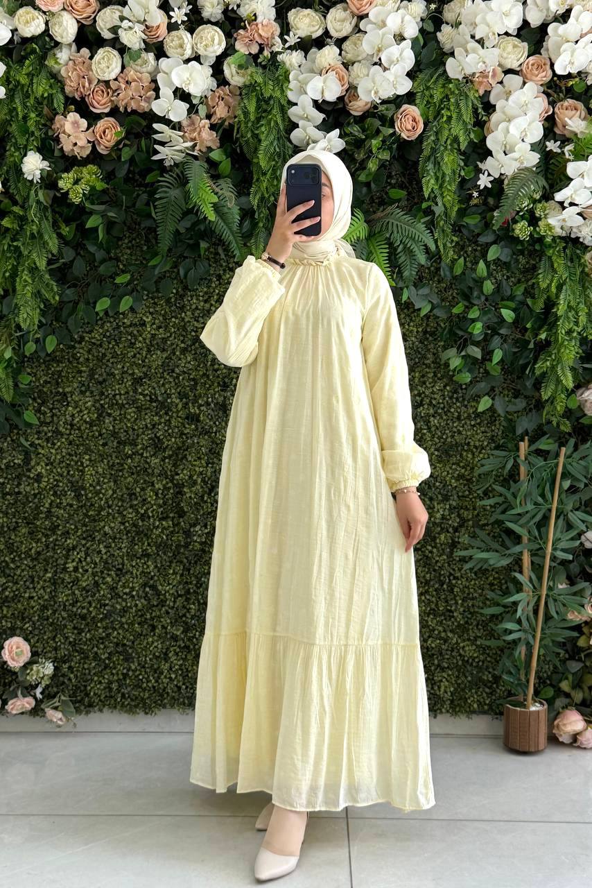 Harmosa astarlı Elbise 9282 - Moda Fatma