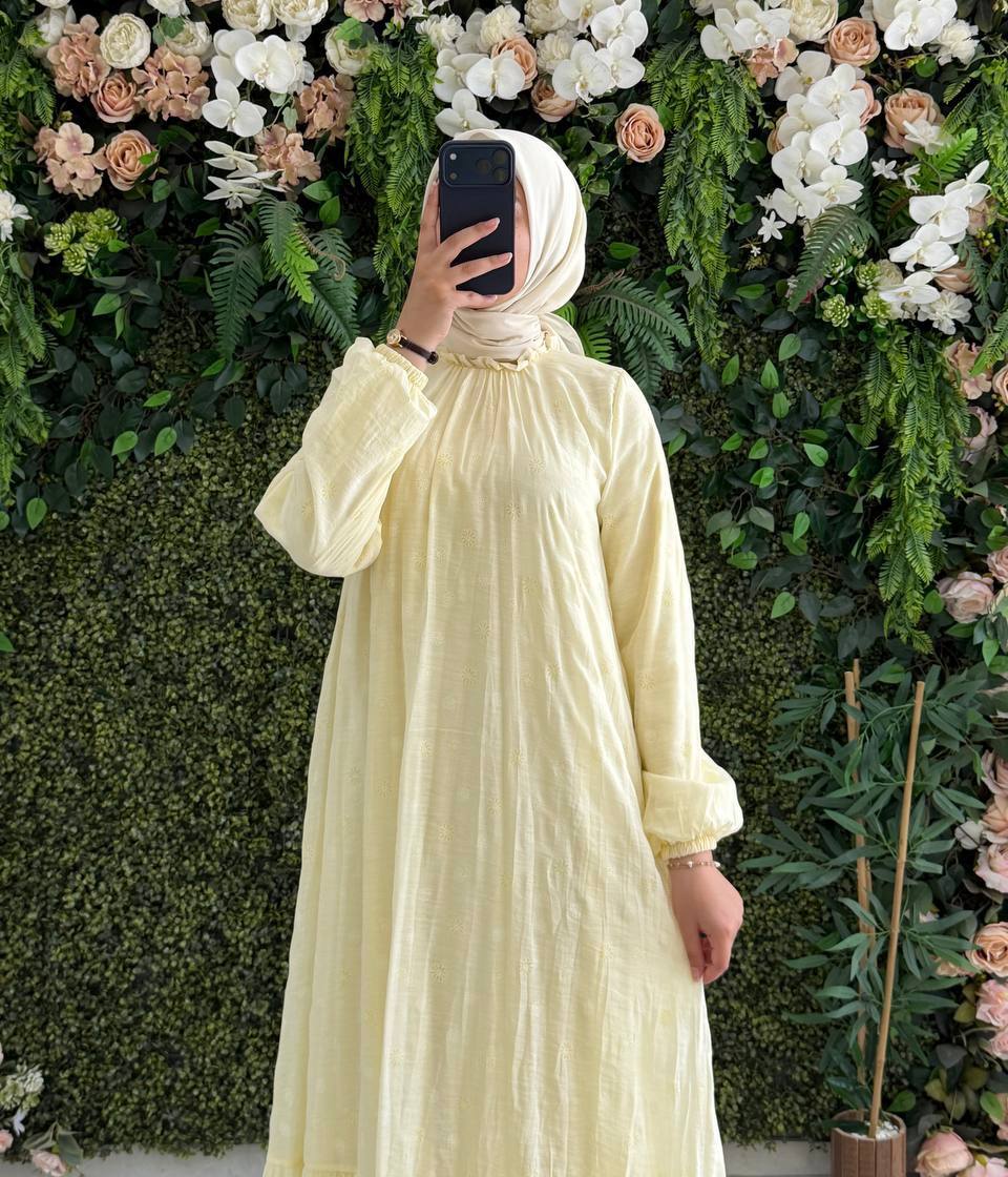 Harmosa astarlı Elbise 9282 - Moda Fatma