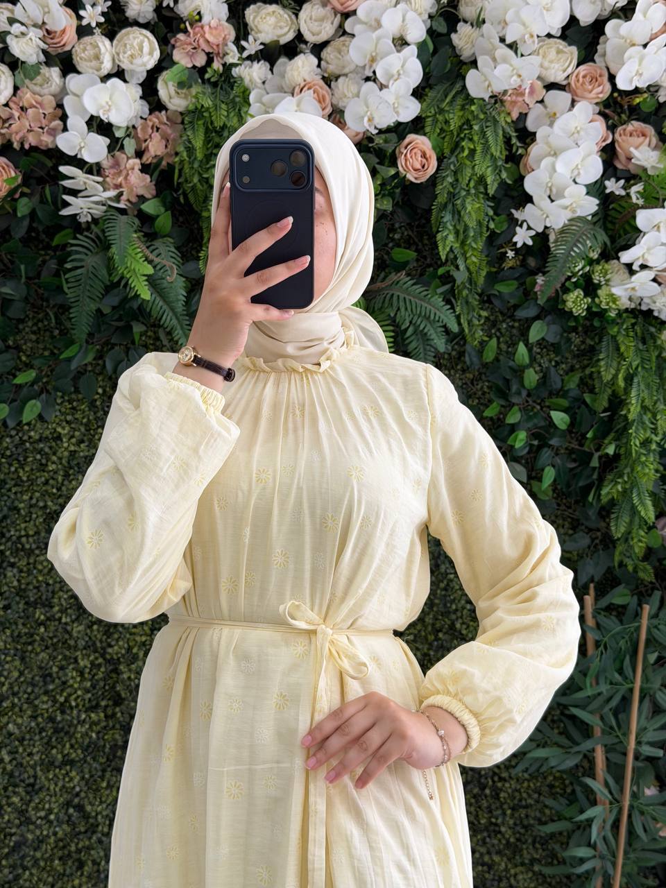 Harmosa astarlı Elbise 9282 - Moda Fatma