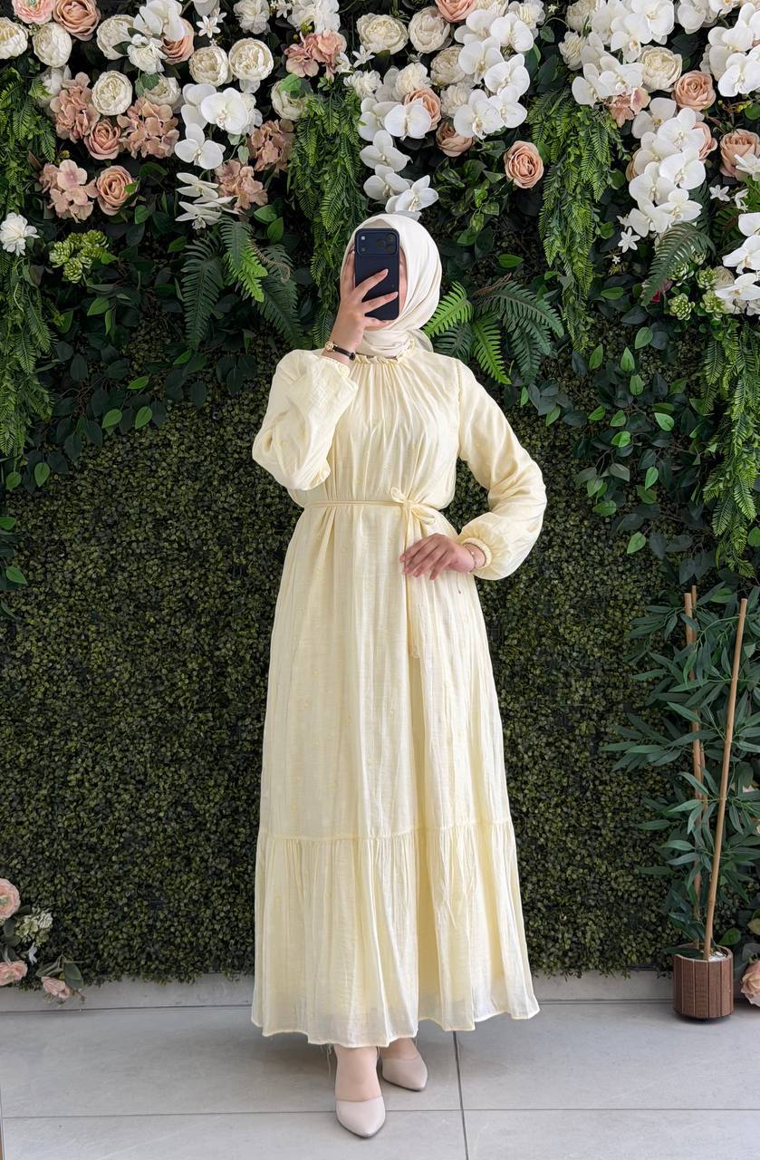 Harmosa astarlı Elbise 9282 - Moda Fatma