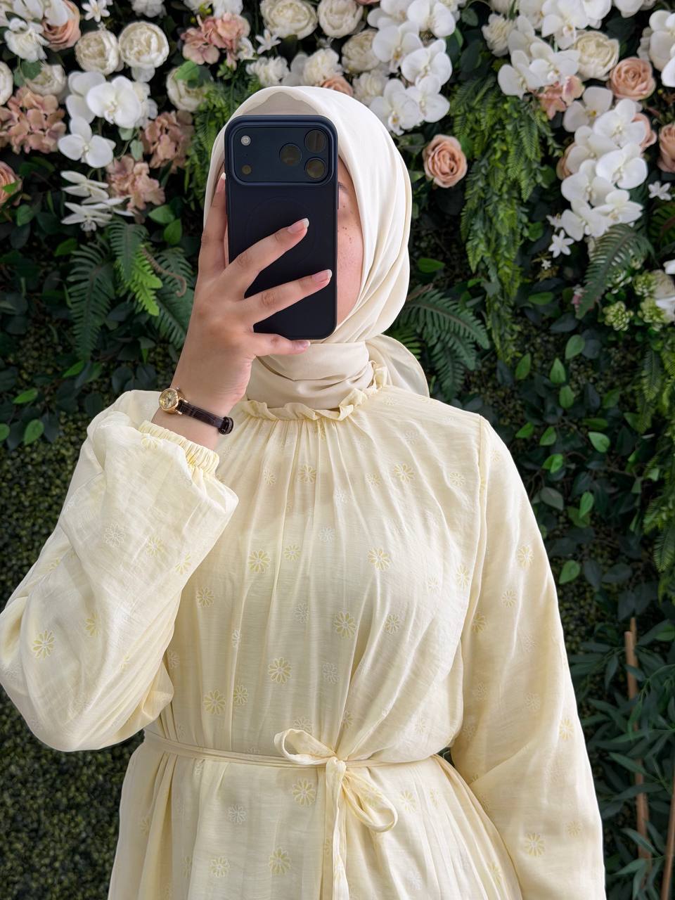 Harmosa astarlı Elbise 9282 - Moda Fatma