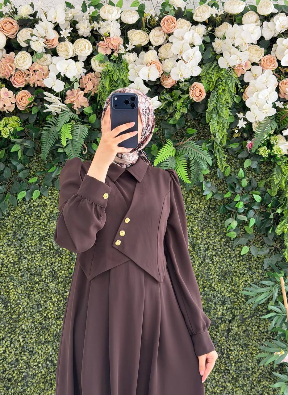 Polo Elbise 9240 - Moda Fatma