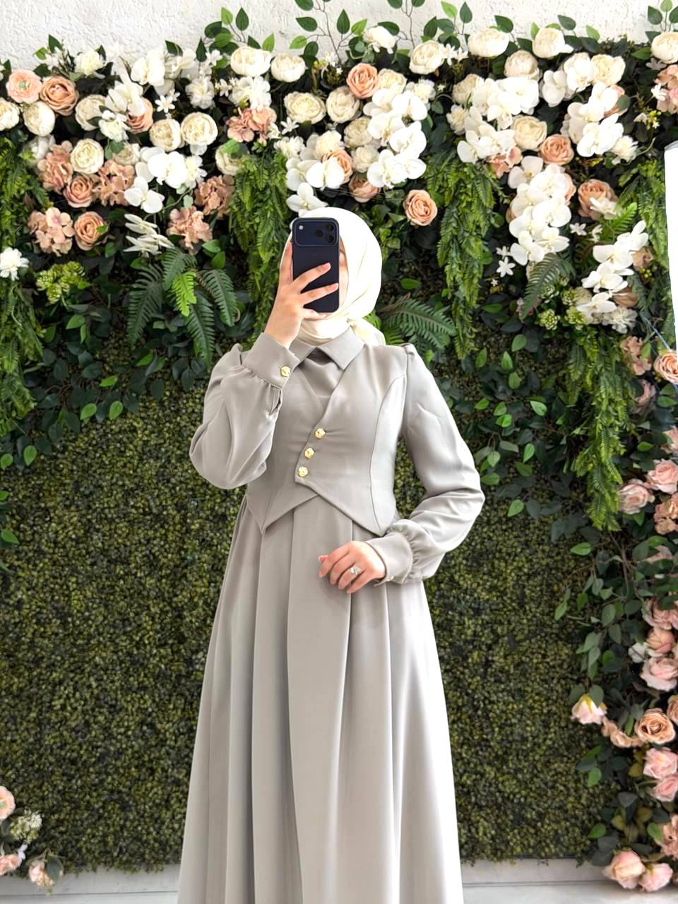 Polo Elbise 9240 - Moda Fatma