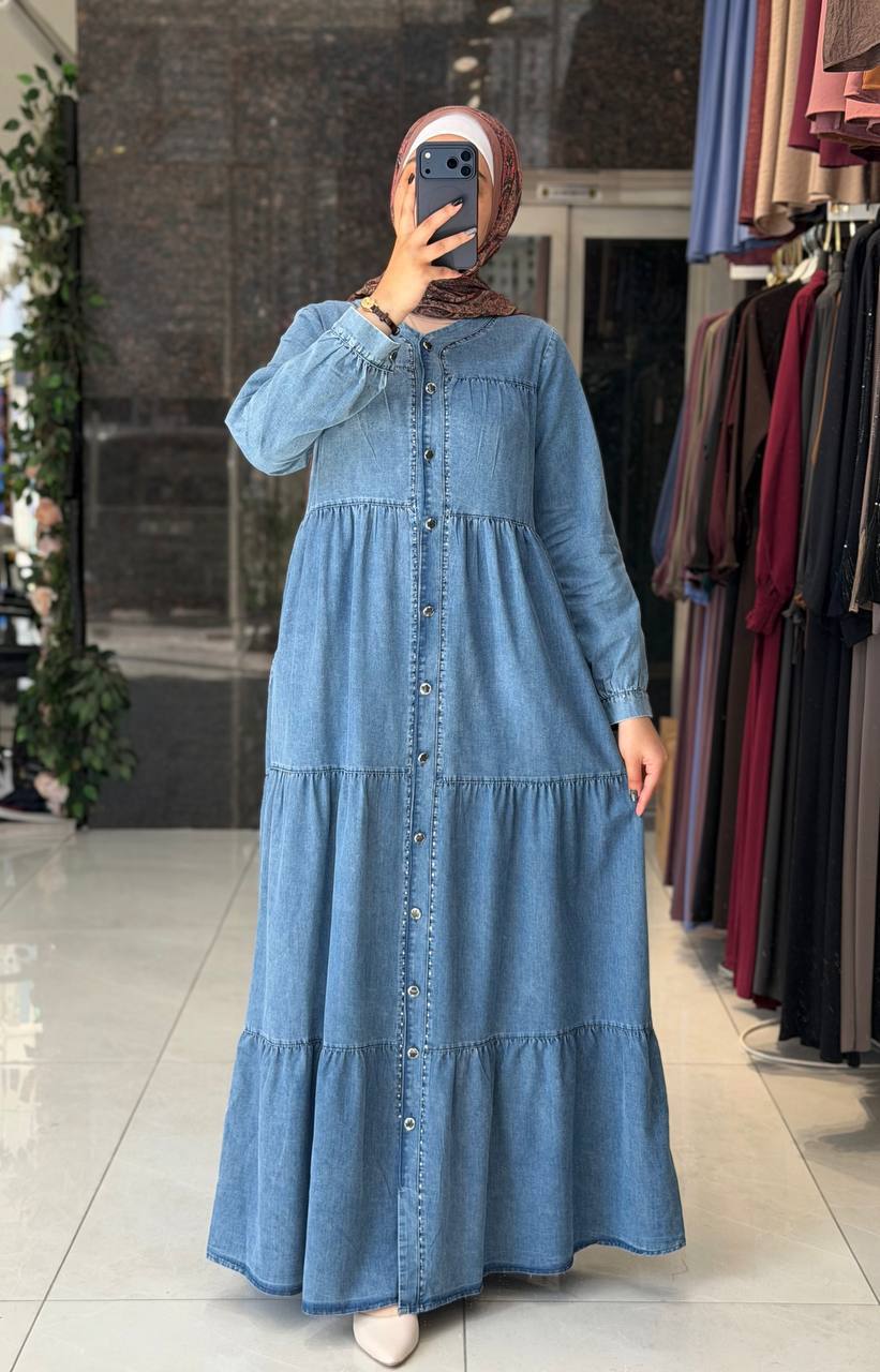 Kot Elbise 2608 - Moda Fatma