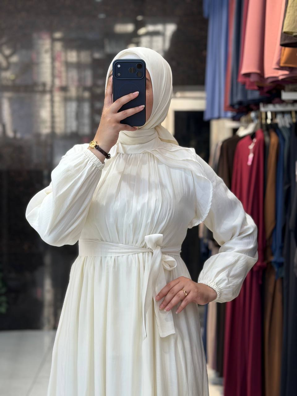 Harmosa Astarlı Elbise 9289 - Moda Fatma