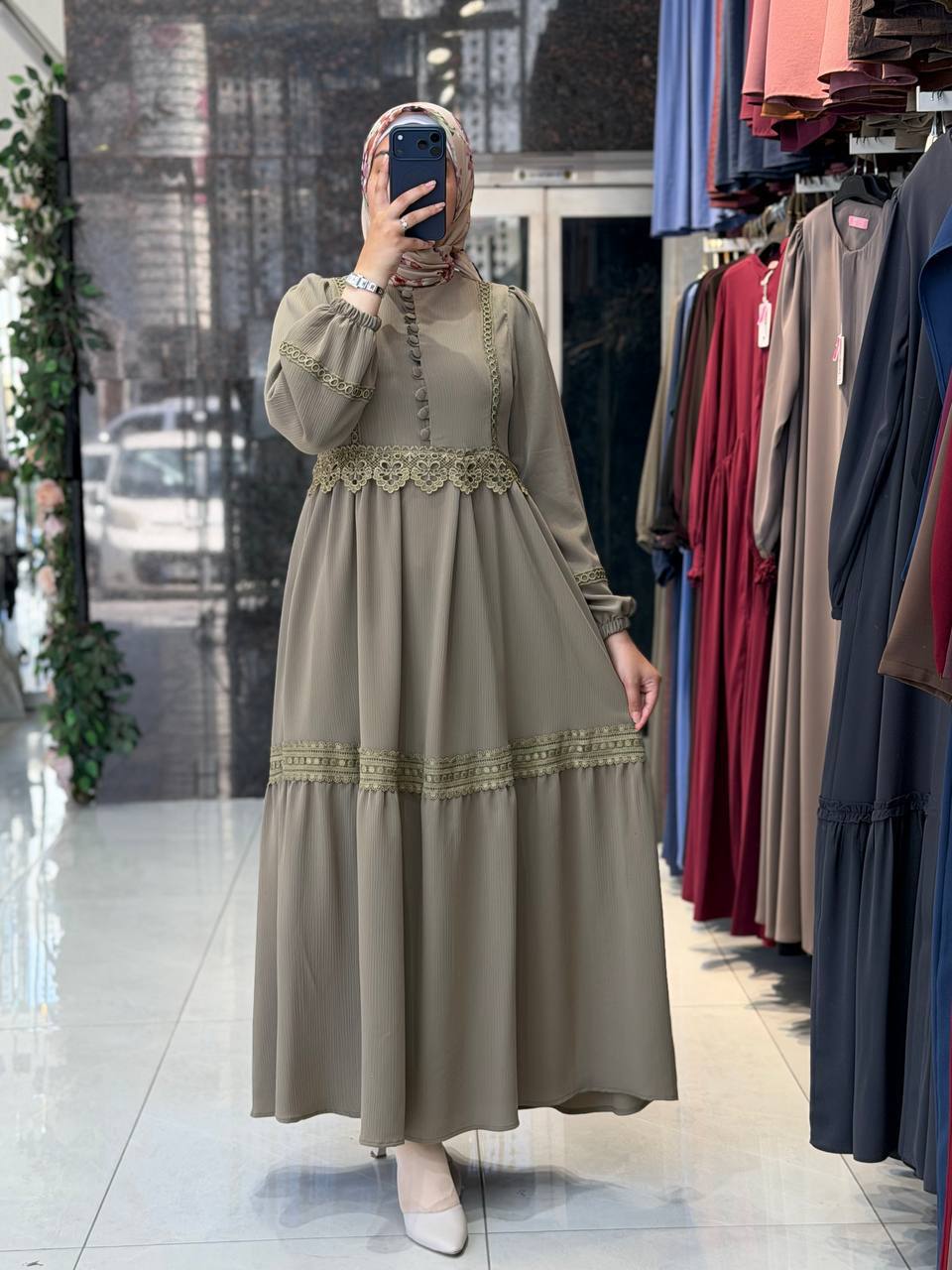 Astra Elbise 9293 - Moda Fatma