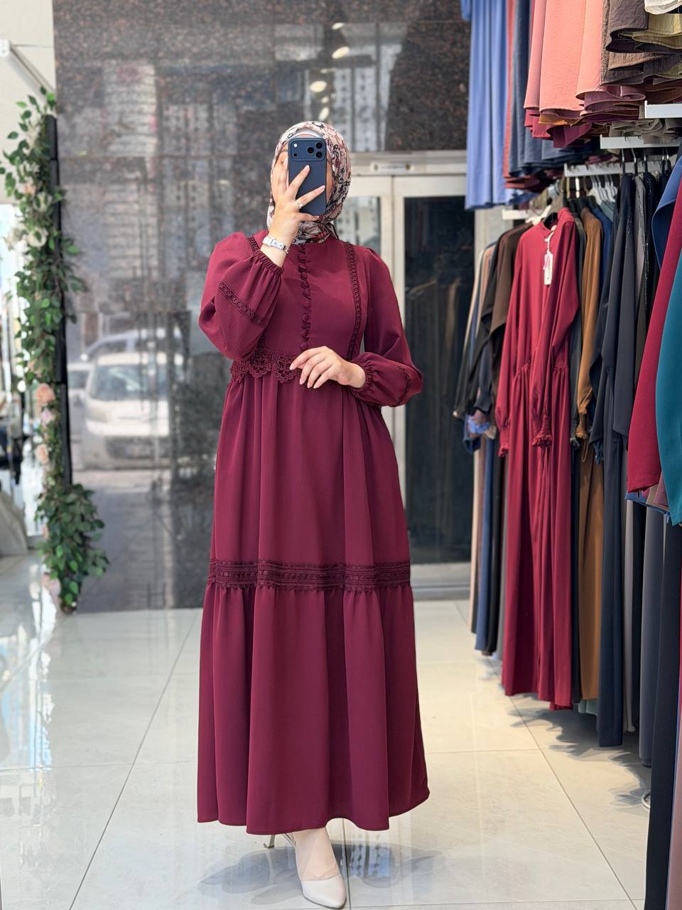 Astra Elbise 9293 - Moda Fatma