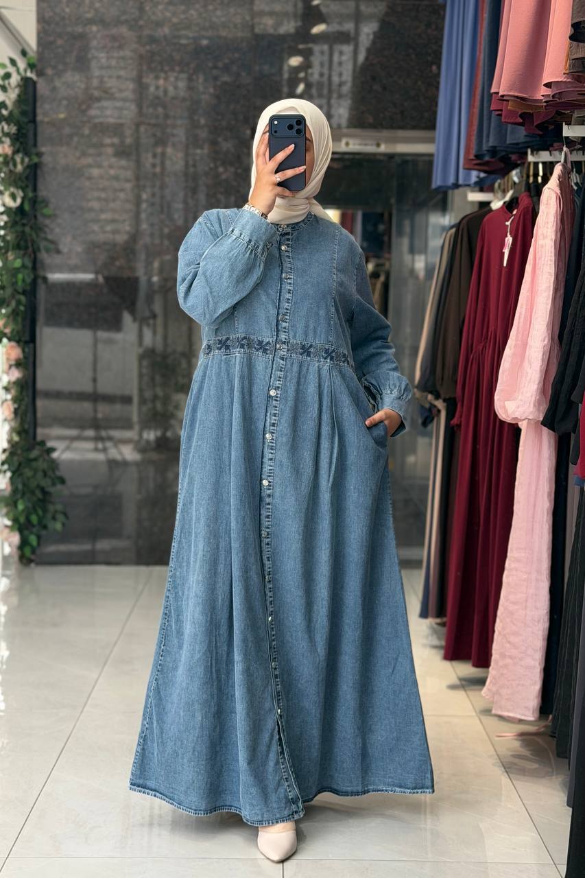 Kot Elbise 2603 - Moda Fatma