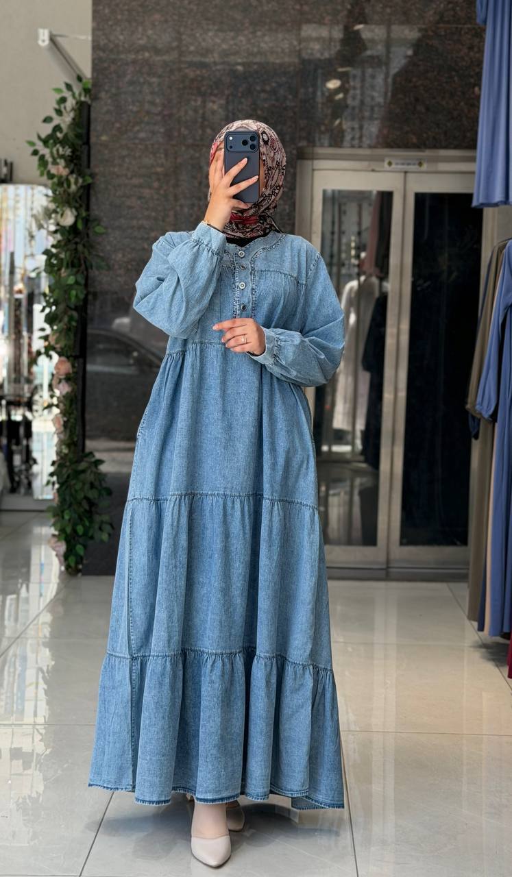 Kot Elbise 2607 - Moda Fatma