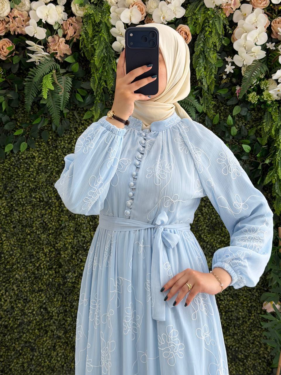 Yoryo Şifon Elbise 9272