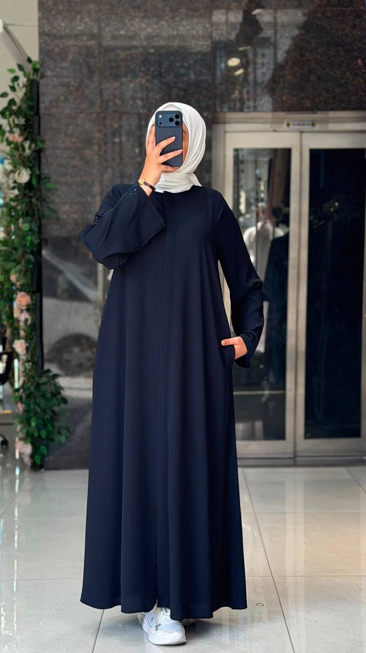 Medine İpek ferace 9303