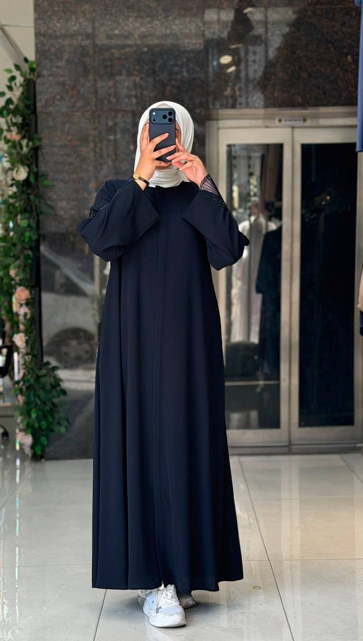 Medine İpek ferace 9303 - Moda Fatma