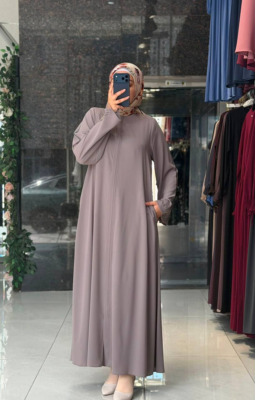 Medine İpek ferace 9303 - Moda Fatma