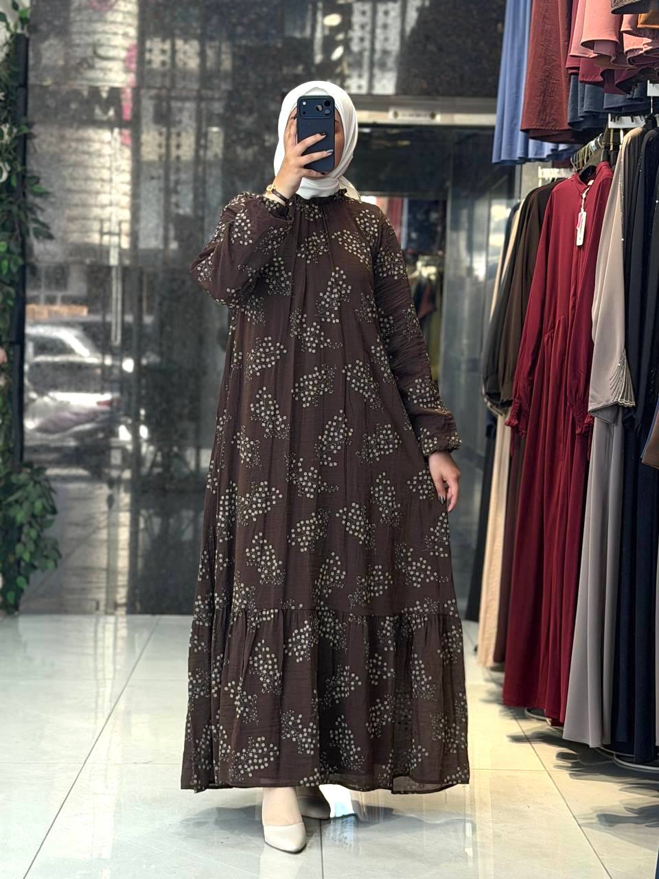 Harmosa Astarlı Elbise 9285 T - Moda Fatma