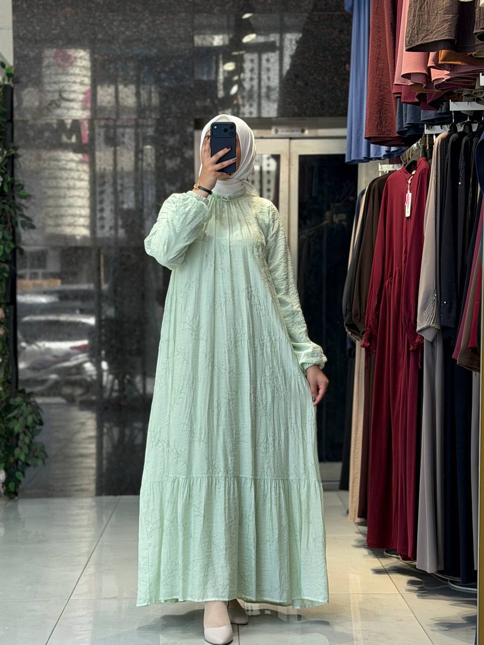 Harmosa Astarlı Elbise 9285 T - Moda Fatma