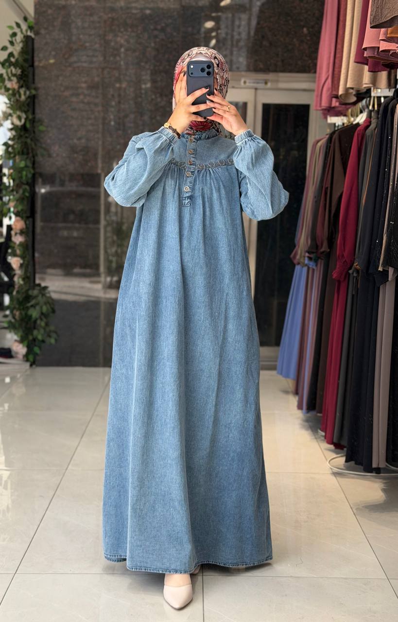 Kot Elbise 2626 - Moda Fatma