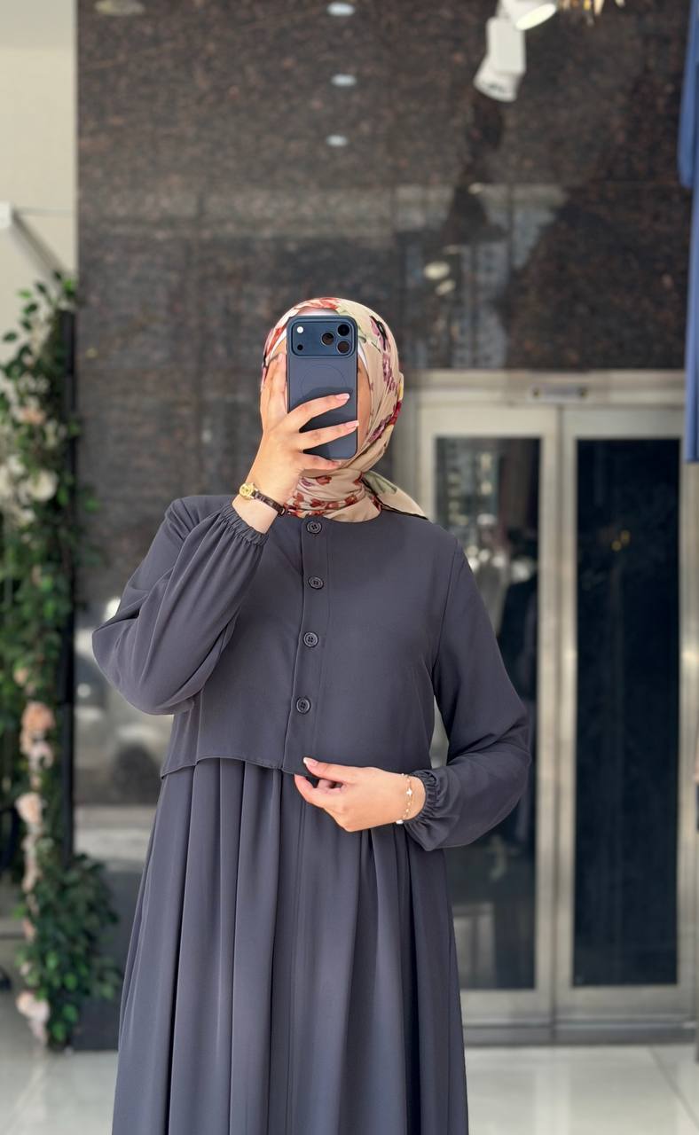 Lara Krep Elbise 1055