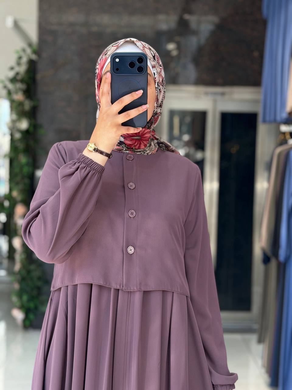 Lara Krep Elbise 1055