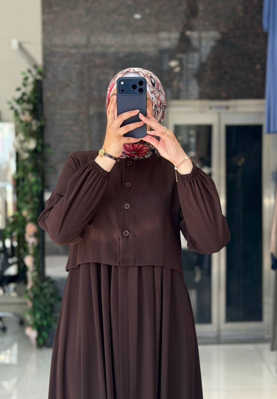 Lara Krep Elbise 1055