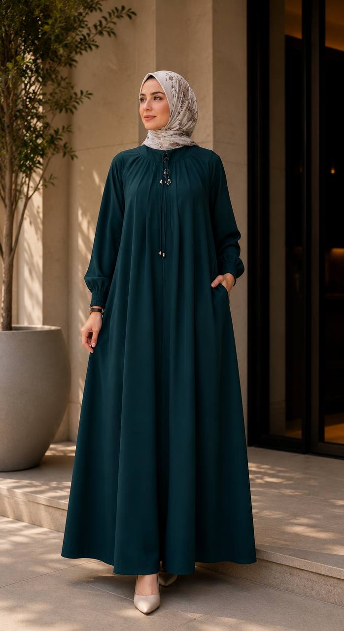 Lara krep ferace 2047 - Moda Fatma