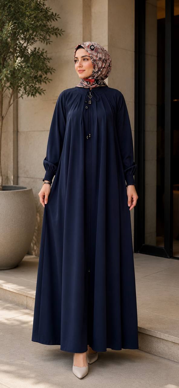 Lara krep ferace 2047 - Moda Fatma