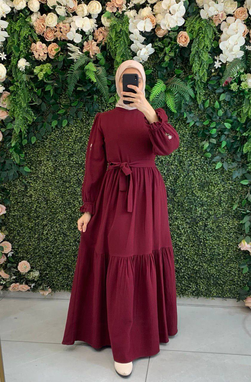 Muslin Elbise 9161