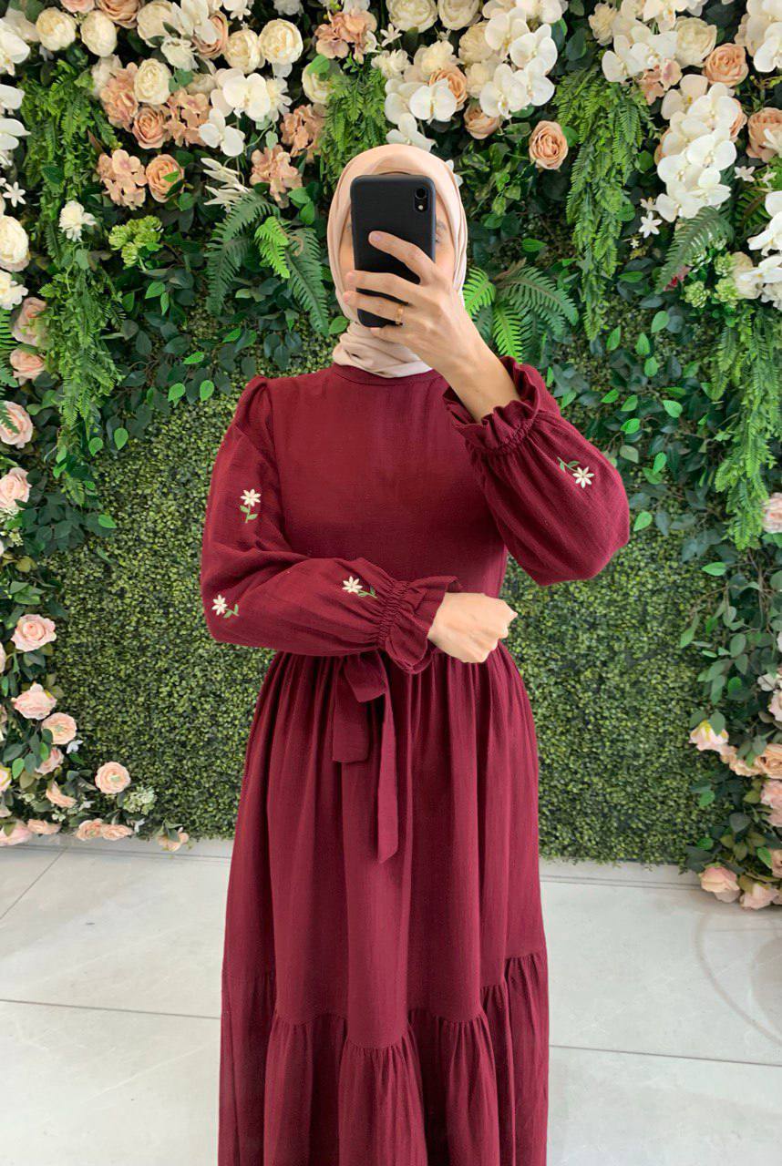 Muslin Elbise 9161