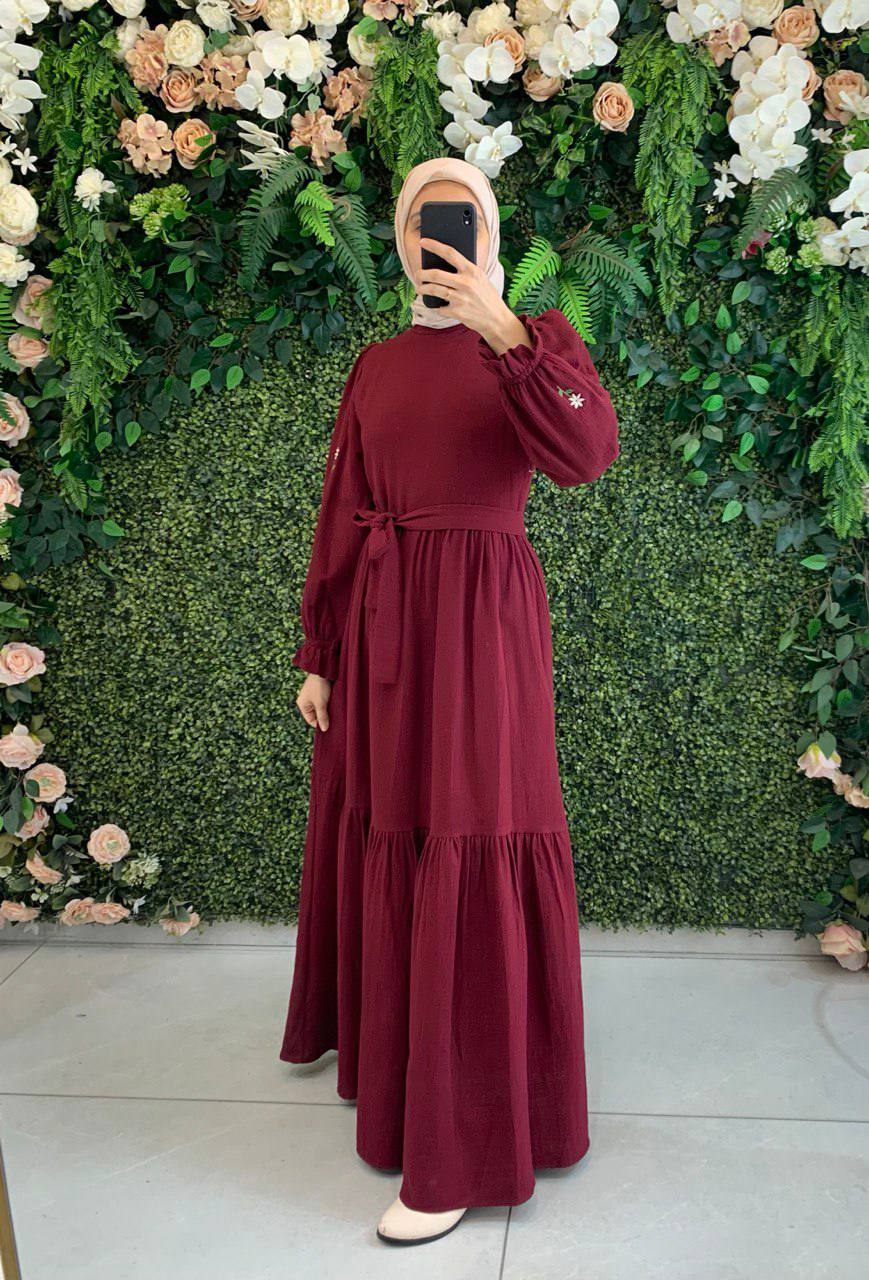 Muslin Elbise 9161