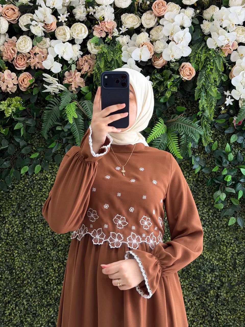 Linda Krep Elbise 9233
