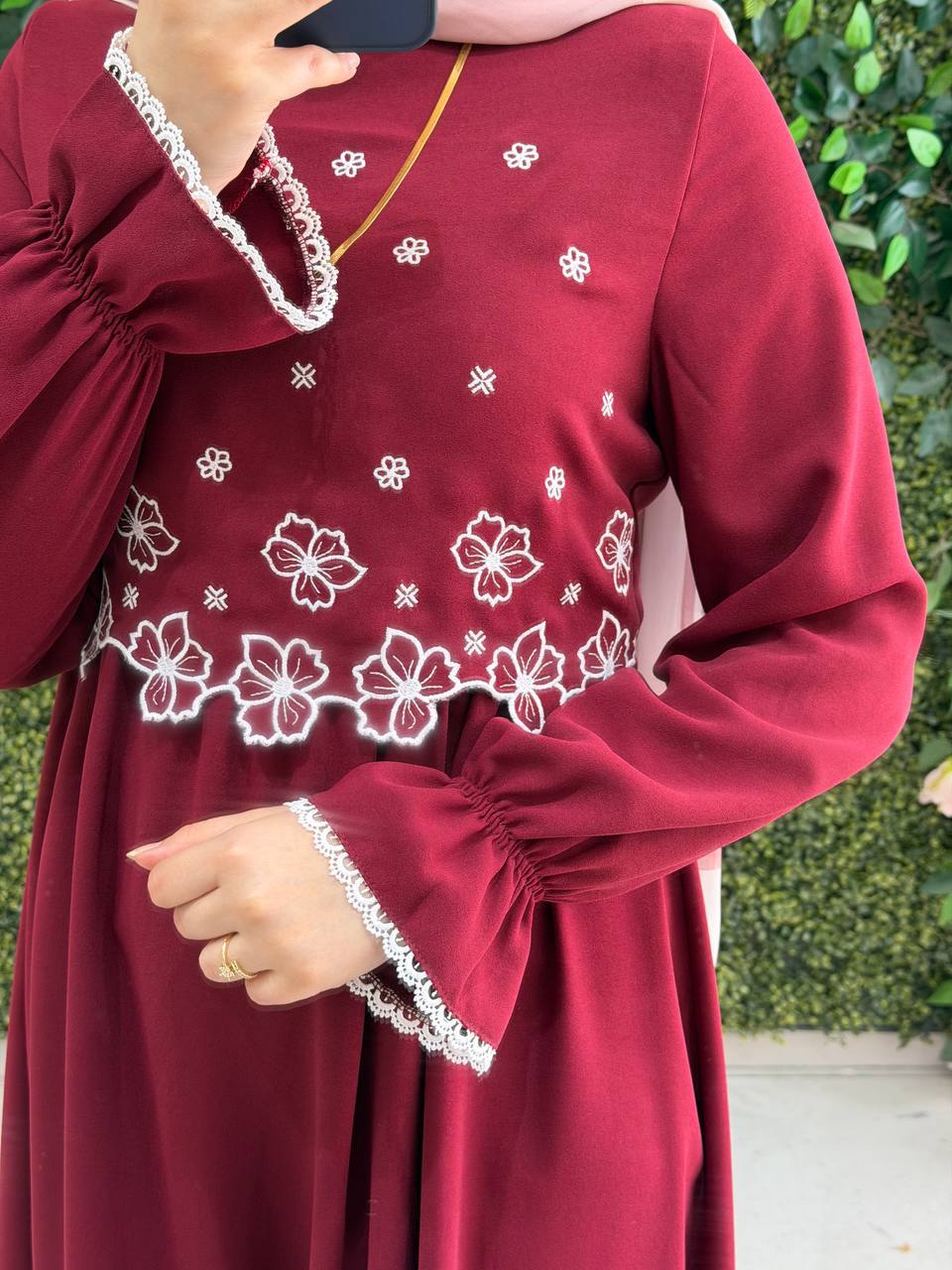 Linda Krep Elbise 9233