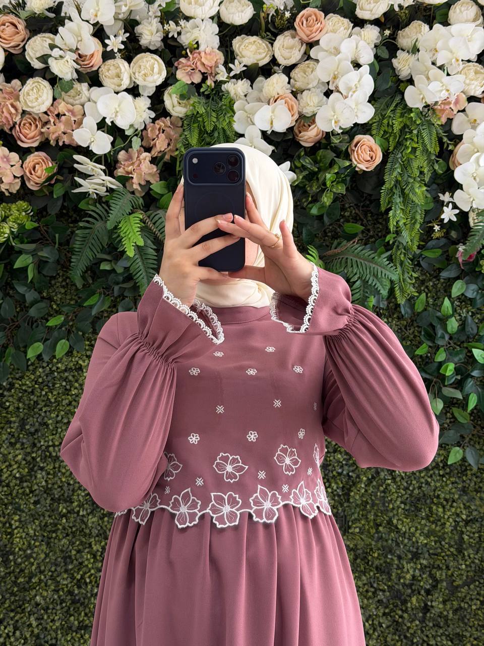 Linda Krep Elbise 9233