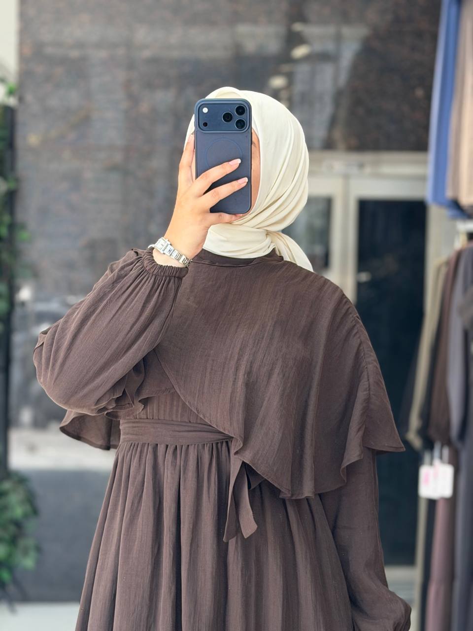 Şifon Harmosa Elbise 9288