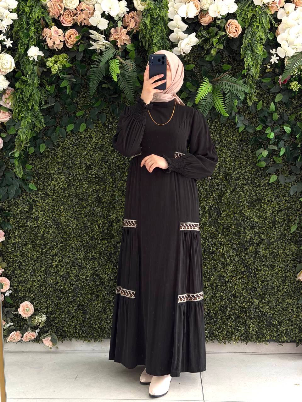 Desenlı Copra Elbise 9231
