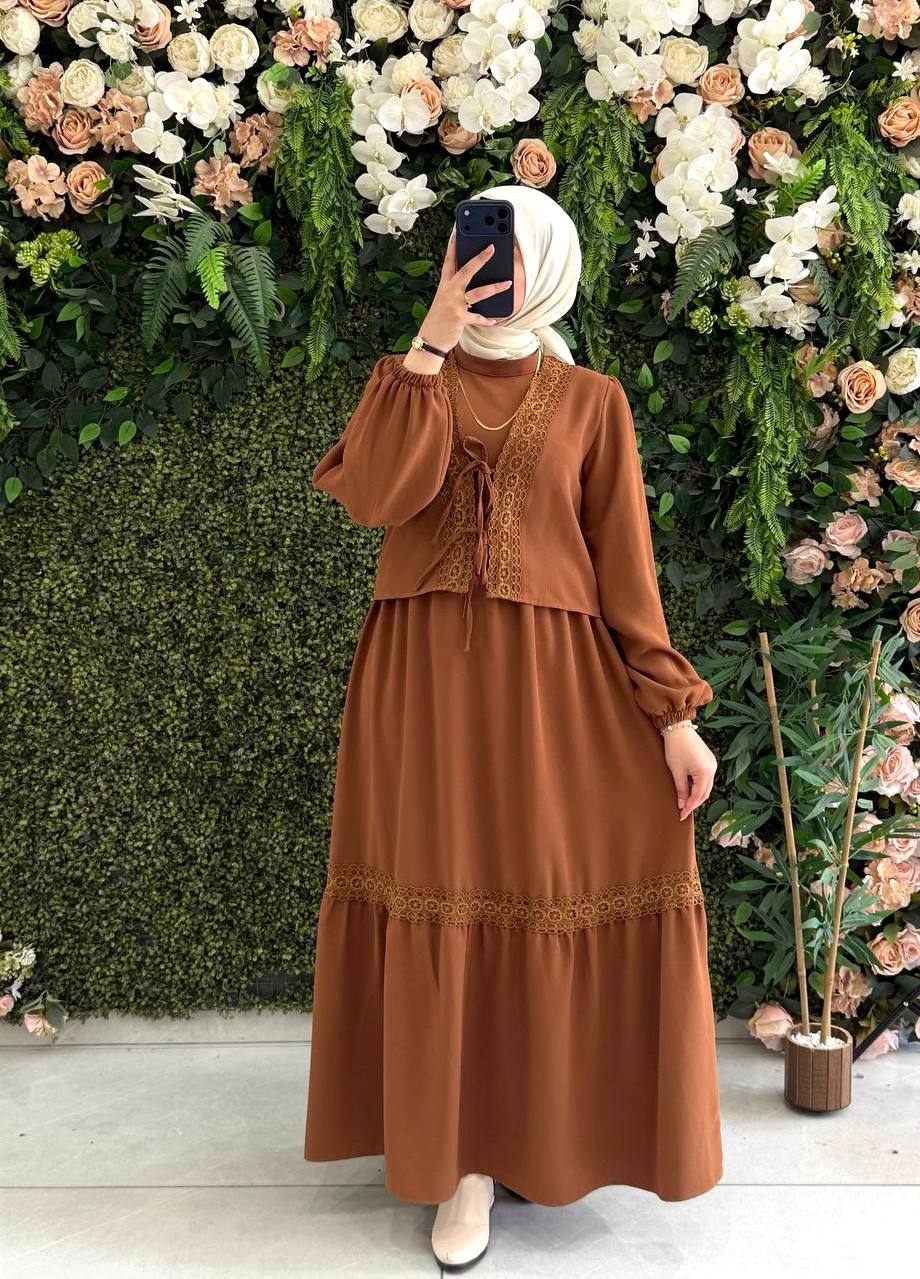 Linda Krep Elbise 9250