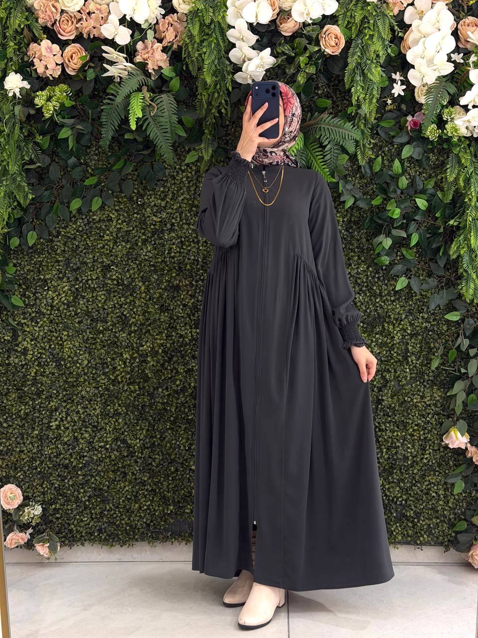Medine İpek Elbise 9185