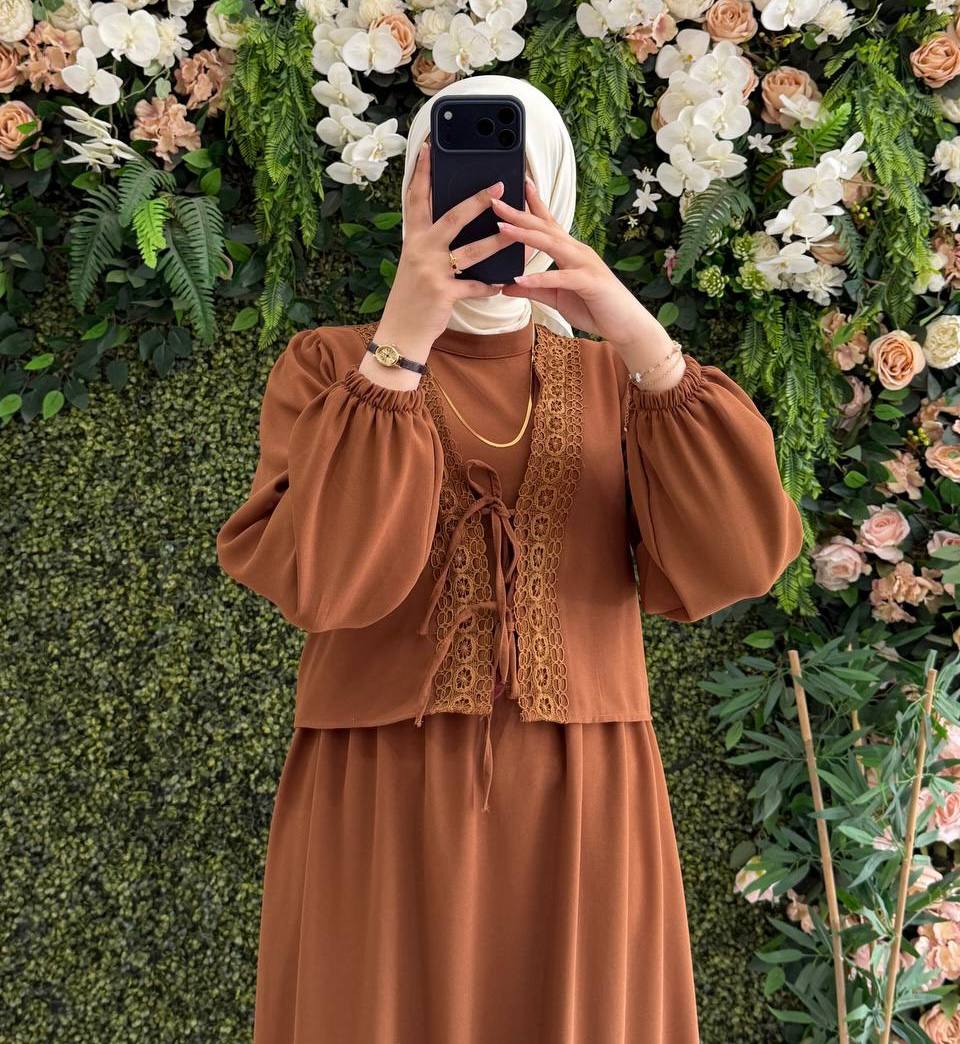 Linda Krep Elbise 9250